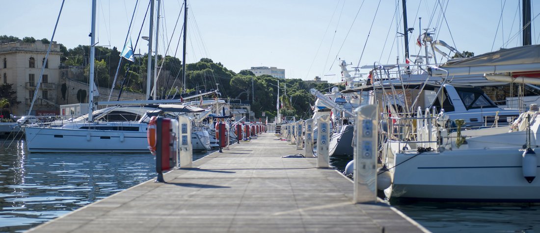 berth a boat yacht services malta marina with boats and sailing yachts